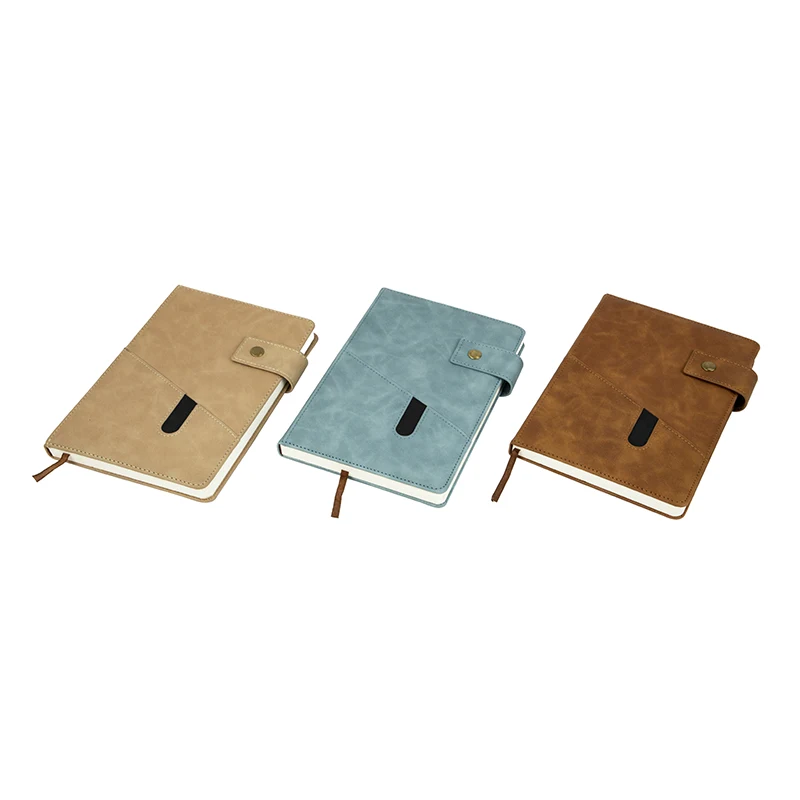 Nahkakantinen päiväkirjamuistivihko